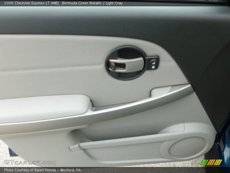 Bermuda Green Metallic / Light Gray 2006 Chevrolet Equinox LT AWD