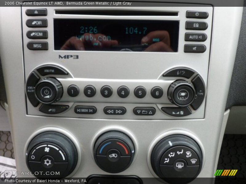 Bermuda Green Metallic / Light Gray 2006 Chevrolet Equinox LT AWD