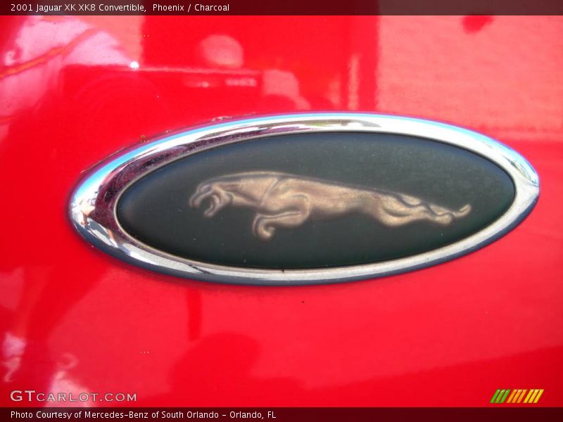 Phoenix / Charcoal 2001 Jaguar XK XK8 Convertible