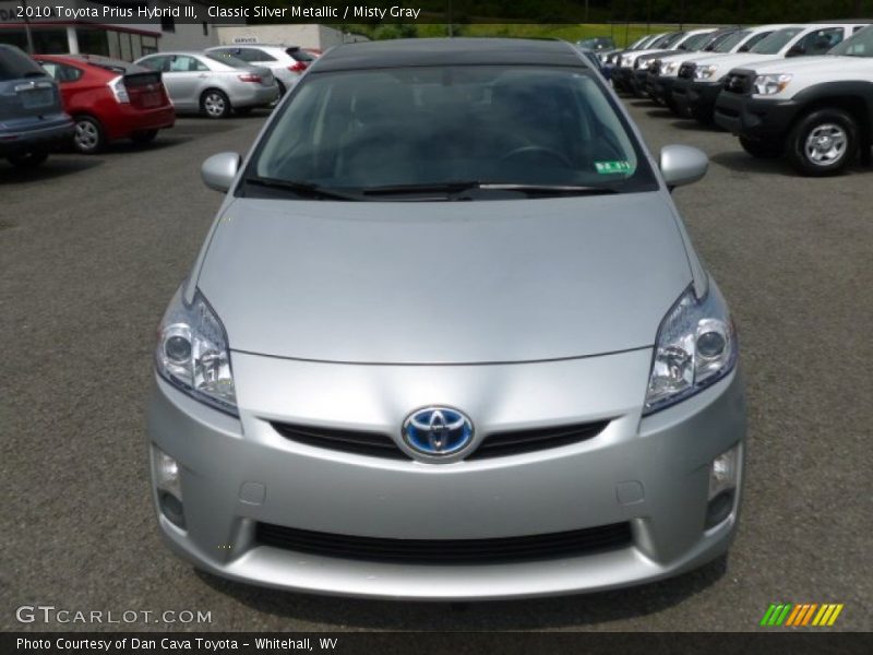 Classic Silver Metallic / Misty Gray 2010 Toyota Prius Hybrid III