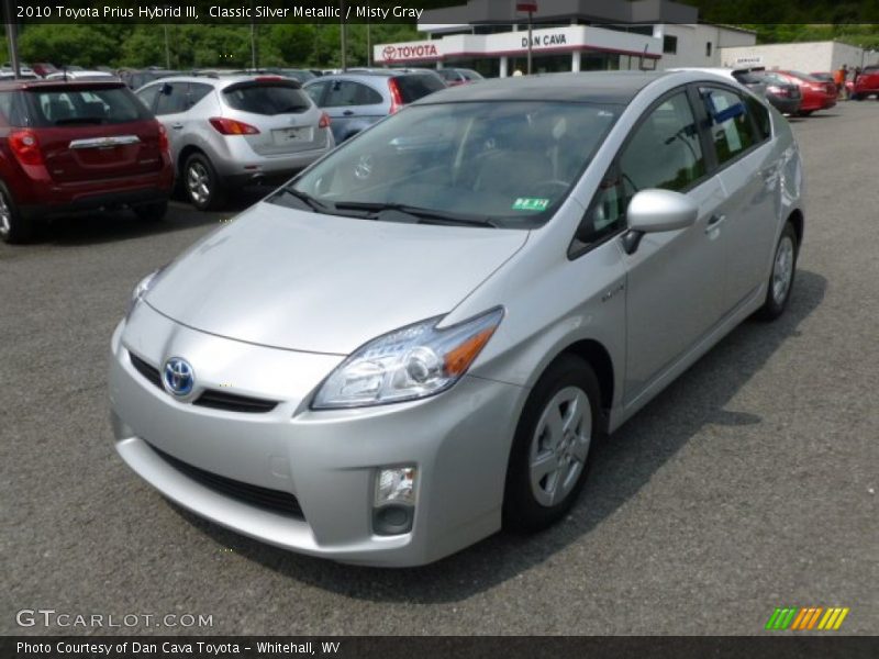 Classic Silver Metallic / Misty Gray 2010 Toyota Prius Hybrid III