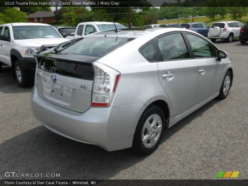 Classic Silver Metallic / Misty Gray 2010 Toyota Prius Hybrid III