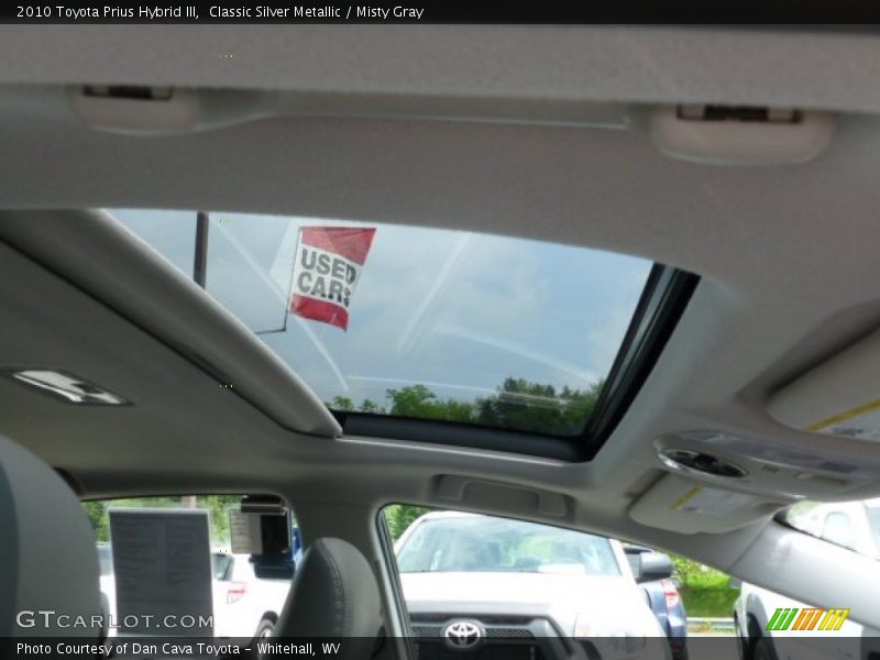 Classic Silver Metallic / Misty Gray 2010 Toyota Prius Hybrid III