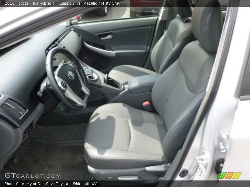 Classic Silver Metallic / Misty Gray 2010 Toyota Prius Hybrid III