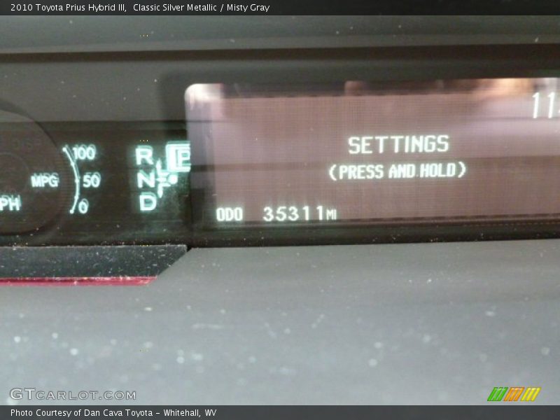 Classic Silver Metallic / Misty Gray 2010 Toyota Prius Hybrid III