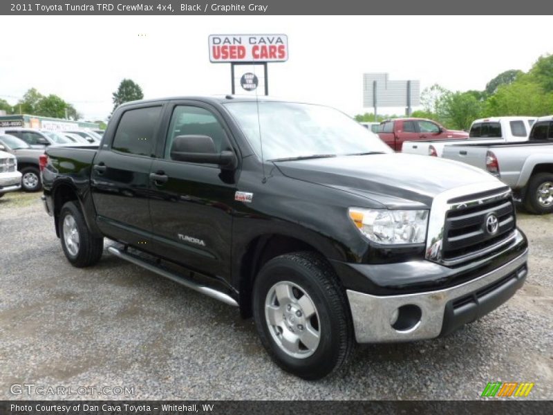 Black / Graphite Gray 2011 Toyota Tundra TRD CrewMax 4x4