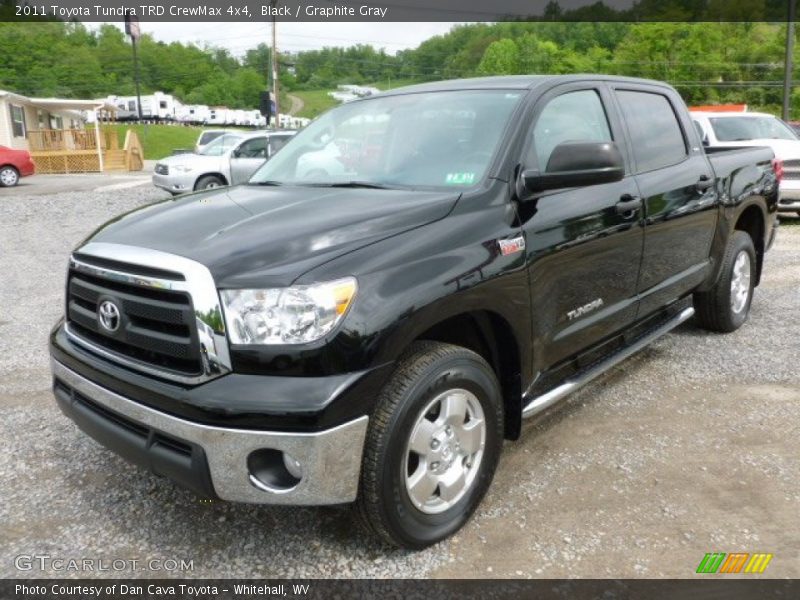 Black / Graphite Gray 2011 Toyota Tundra TRD CrewMax 4x4