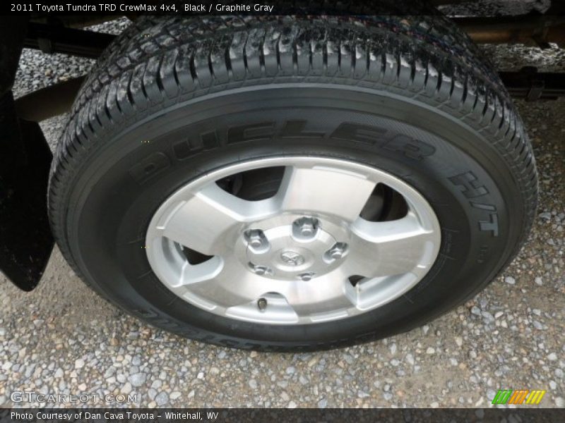 Black / Graphite Gray 2011 Toyota Tundra TRD CrewMax 4x4