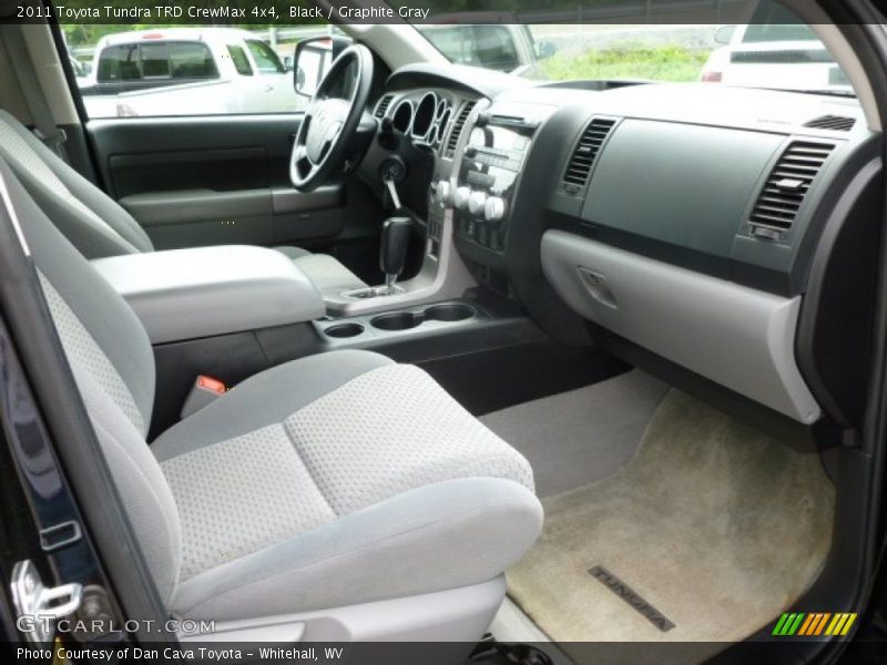 Black / Graphite Gray 2011 Toyota Tundra TRD CrewMax 4x4