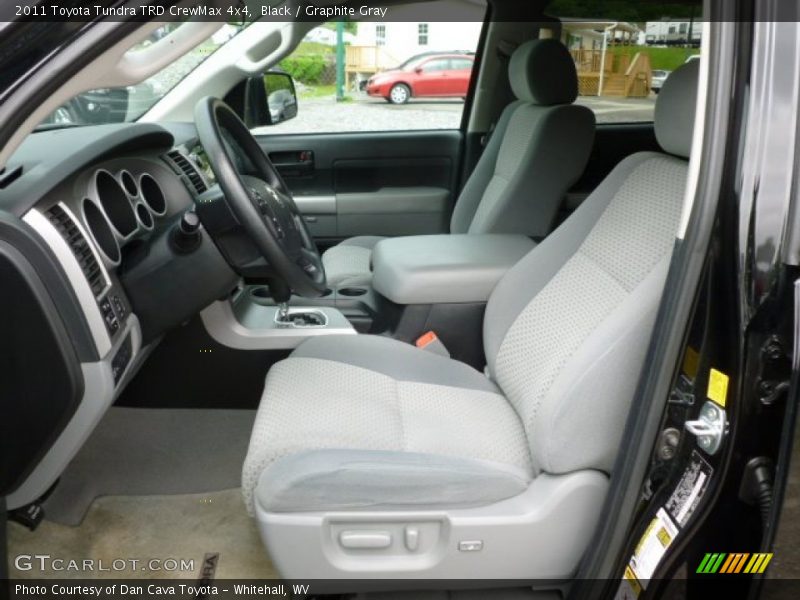 Black / Graphite Gray 2011 Toyota Tundra TRD CrewMax 4x4