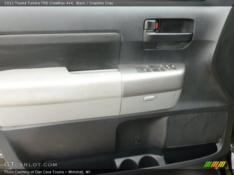 Black / Graphite Gray 2011 Toyota Tundra TRD CrewMax 4x4