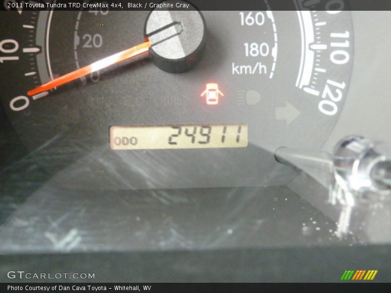 Black / Graphite Gray 2011 Toyota Tundra TRD CrewMax 4x4