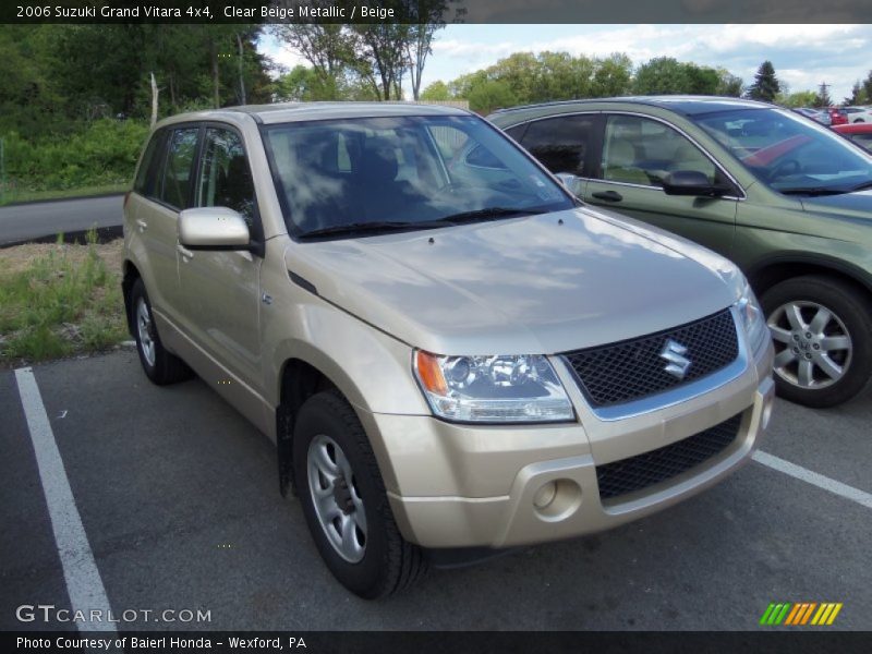 Clear Beige Metallic / Beige 2006 Suzuki Grand Vitara 4x4