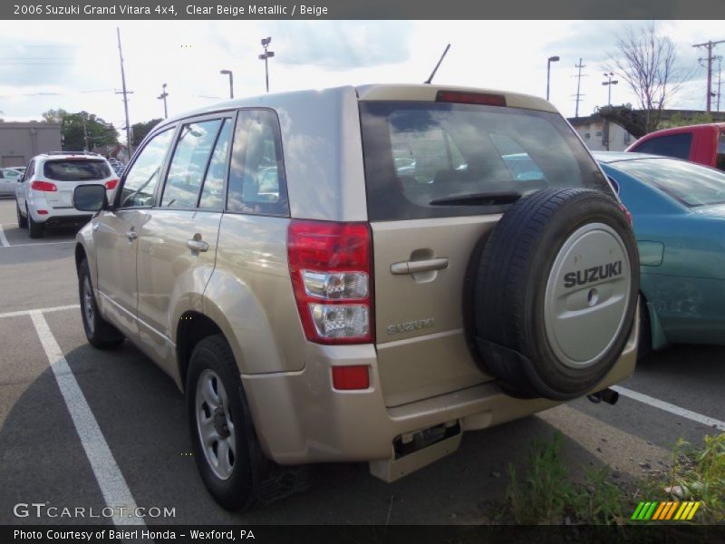 Clear Beige Metallic / Beige 2006 Suzuki Grand Vitara 4x4