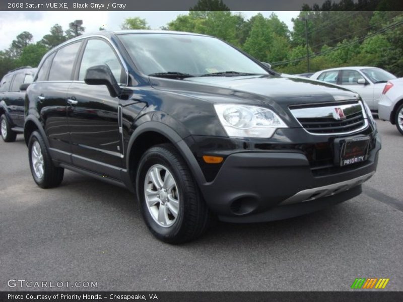Black Onyx / Gray 2008 Saturn VUE XE