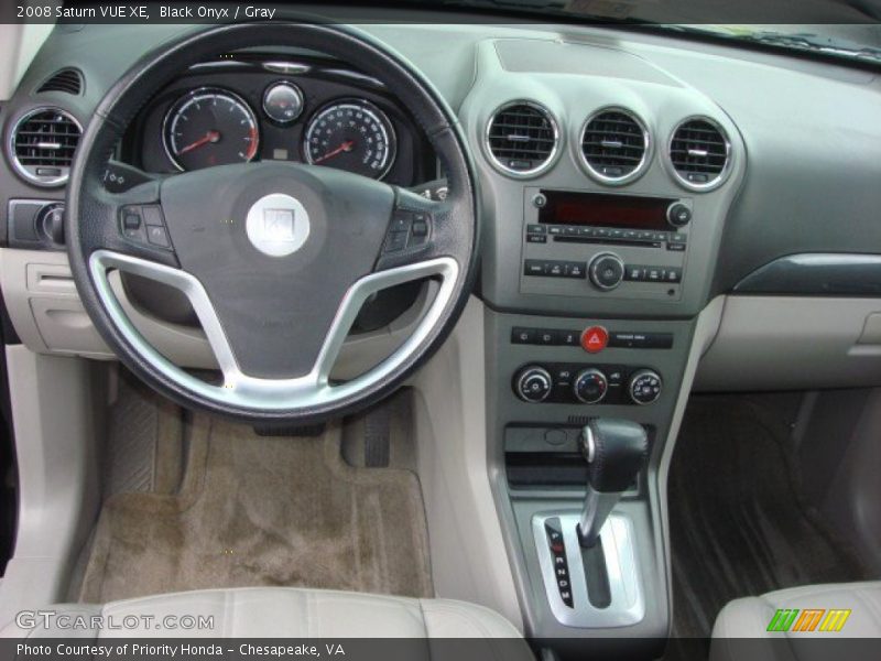 Black Onyx / Gray 2008 Saturn VUE XE