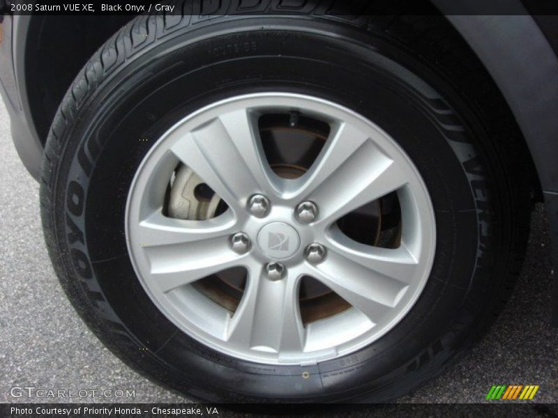 Black Onyx / Gray 2008 Saturn VUE XE