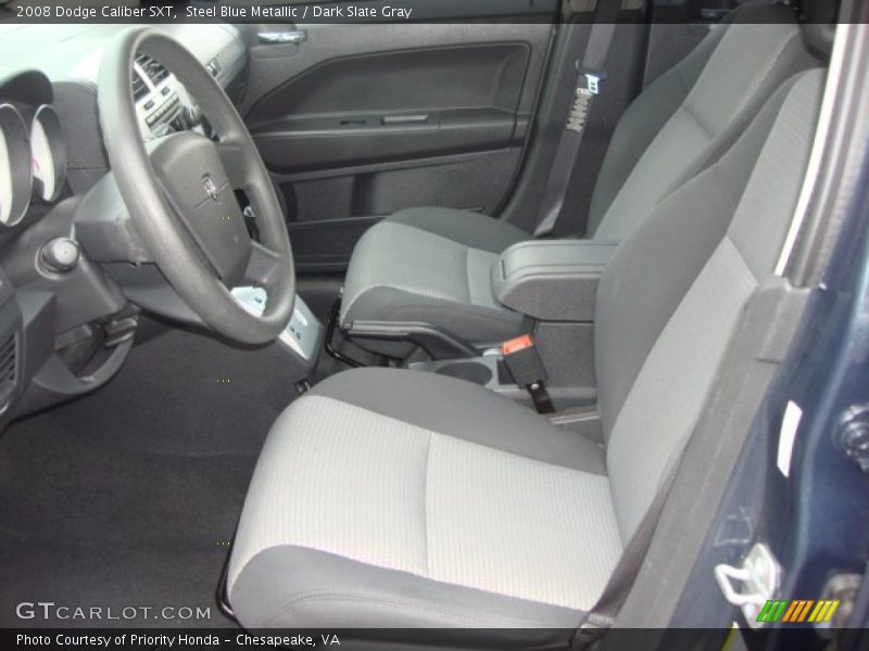 Steel Blue Metallic / Dark Slate Gray 2008 Dodge Caliber SXT