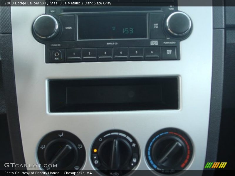 Steel Blue Metallic / Dark Slate Gray 2008 Dodge Caliber SXT