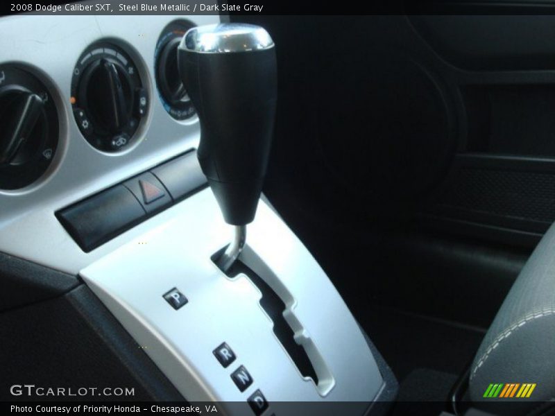Steel Blue Metallic / Dark Slate Gray 2008 Dodge Caliber SXT