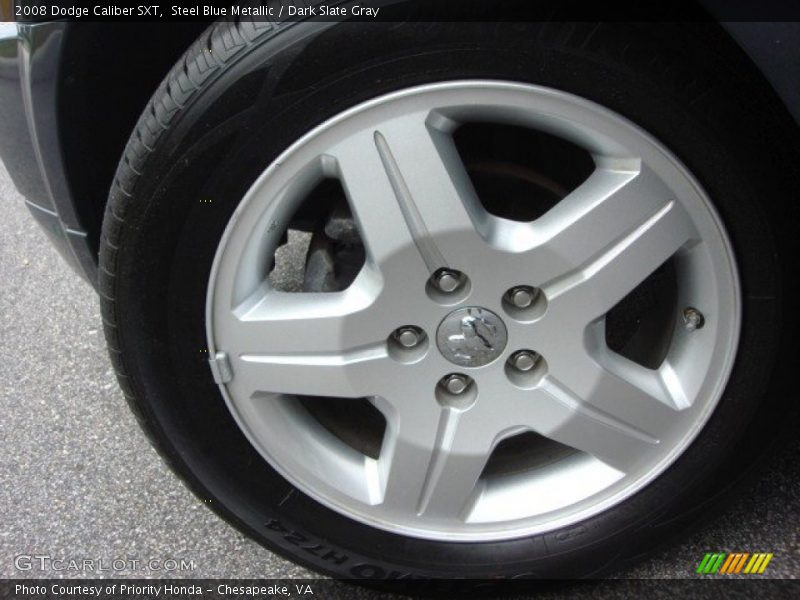 Steel Blue Metallic / Dark Slate Gray 2008 Dodge Caliber SXT