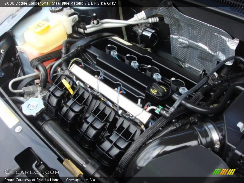 Steel Blue Metallic / Dark Slate Gray 2008 Dodge Caliber SXT
