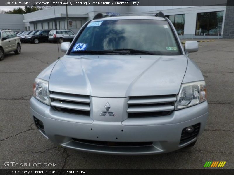Sterling Silver Metallic / Charcoal Gray 2004 Mitsubishi Endeavor Limited AWD