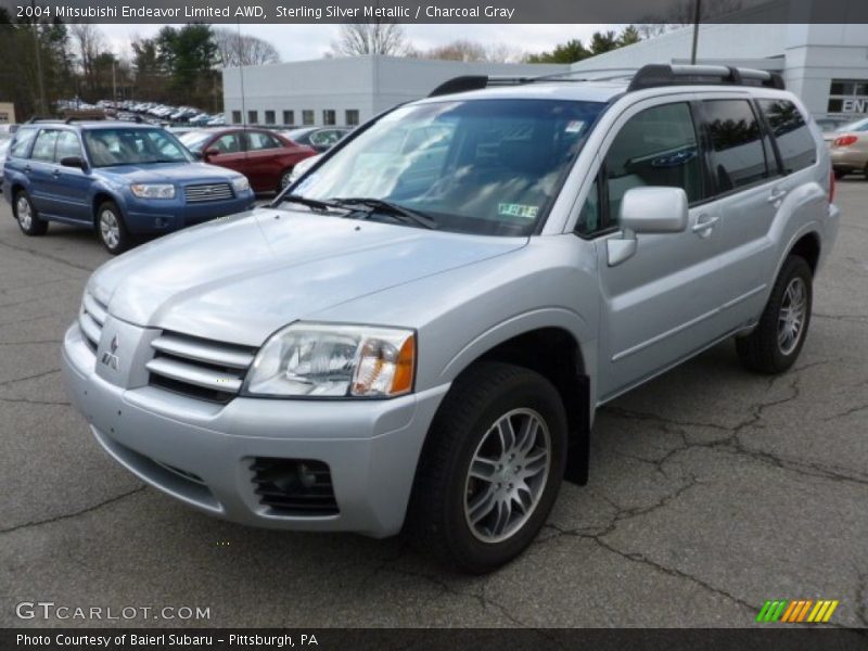 Sterling Silver Metallic / Charcoal Gray 2004 Mitsubishi Endeavor Limited AWD