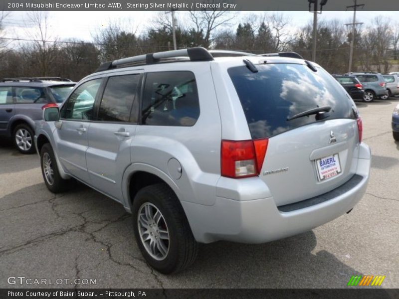 Sterling Silver Metallic / Charcoal Gray 2004 Mitsubishi Endeavor Limited AWD