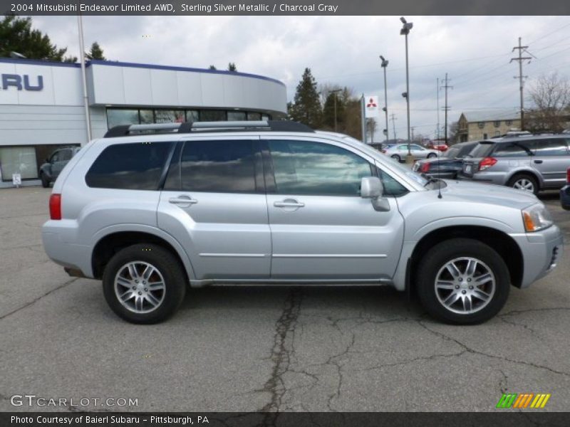 Sterling Silver Metallic / Charcoal Gray 2004 Mitsubishi Endeavor Limited AWD