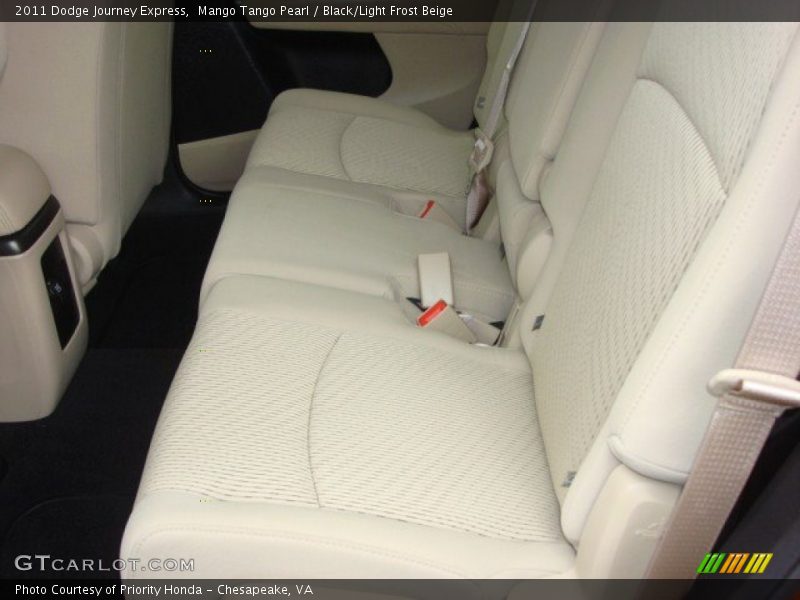Mango Tango Pearl / Black/Light Frost Beige 2011 Dodge Journey Express