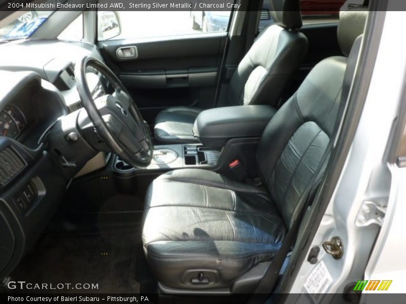 Sterling Silver Metallic / Charcoal Gray 2004 Mitsubishi Endeavor Limited AWD