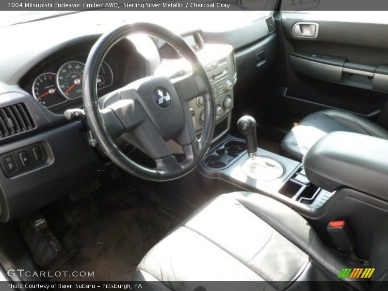 Sterling Silver Metallic / Charcoal Gray 2004 Mitsubishi Endeavor Limited AWD