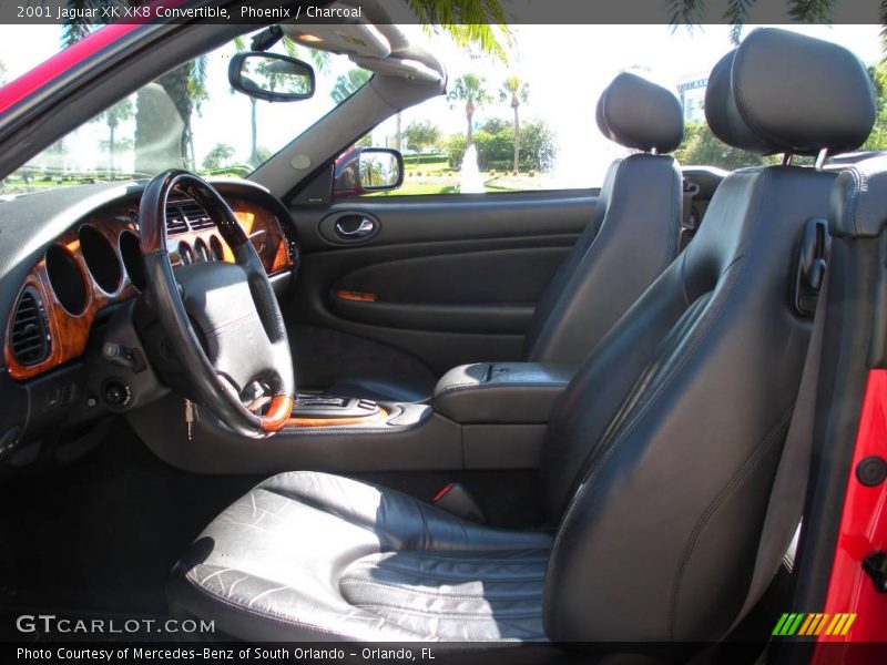 Phoenix / Charcoal 2001 Jaguar XK XK8 Convertible