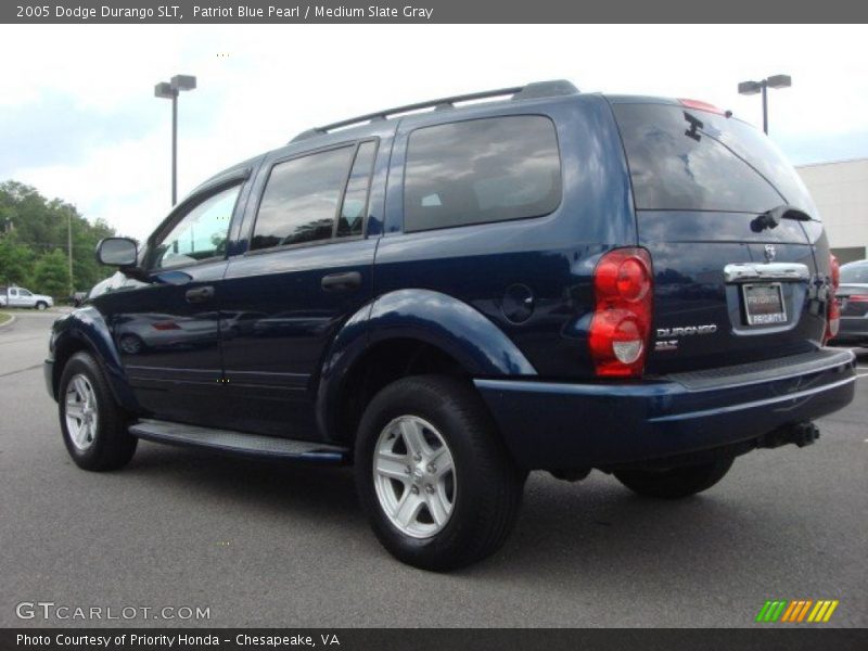 Patriot Blue Pearl / Medium Slate Gray 2005 Dodge Durango SLT