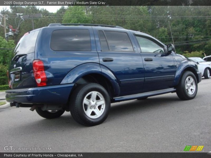 Patriot Blue Pearl / Medium Slate Gray 2005 Dodge Durango SLT