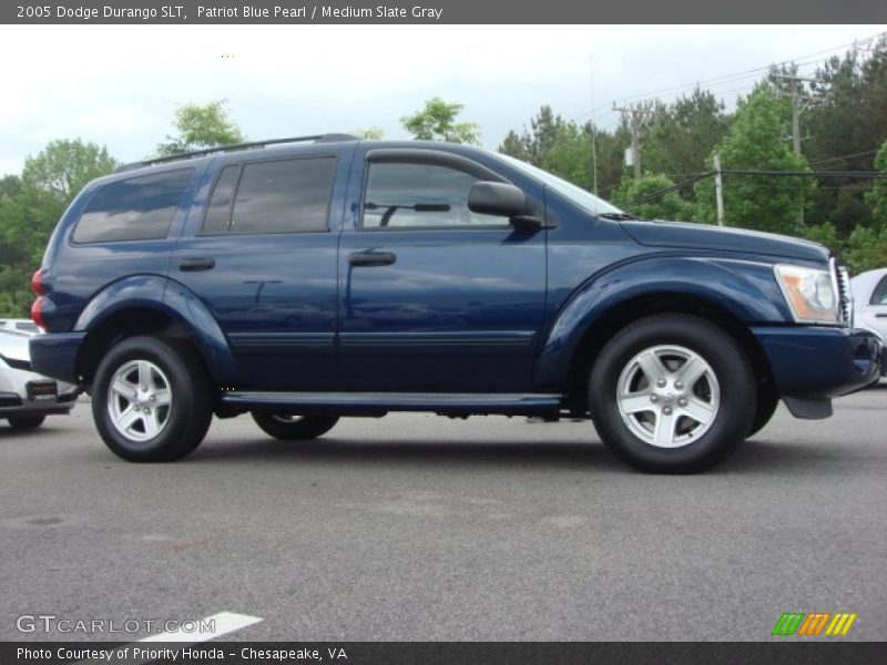 Patriot Blue Pearl / Medium Slate Gray 2005 Dodge Durango SLT