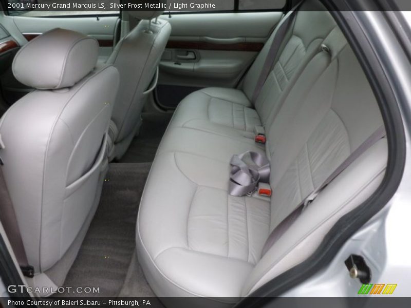 Silver Frost Metallic / Light Graphite 2001 Mercury Grand Marquis LS