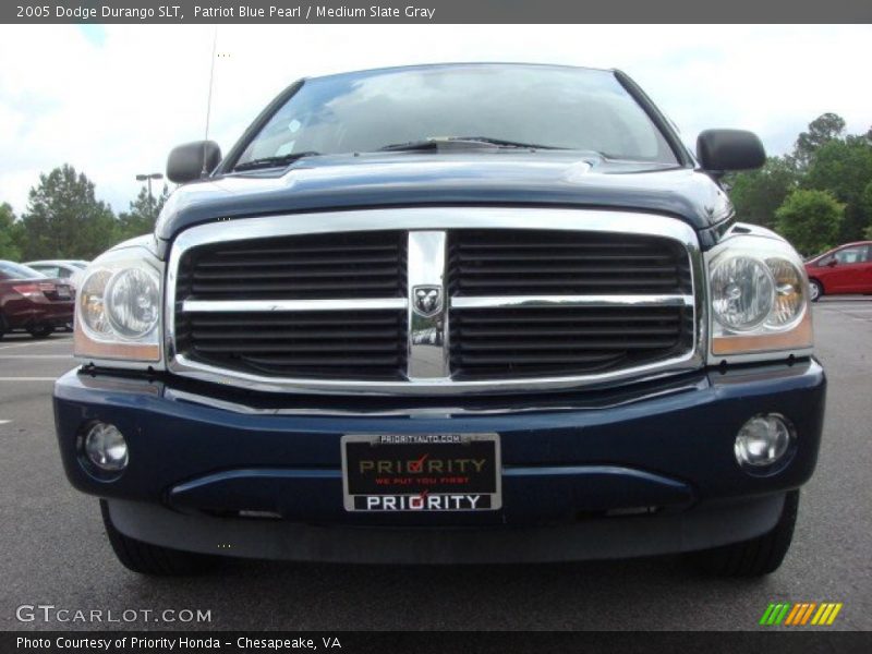 Patriot Blue Pearl / Medium Slate Gray 2005 Dodge Durango SLT