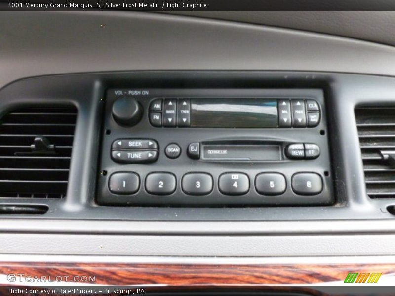 Silver Frost Metallic / Light Graphite 2001 Mercury Grand Marquis LS