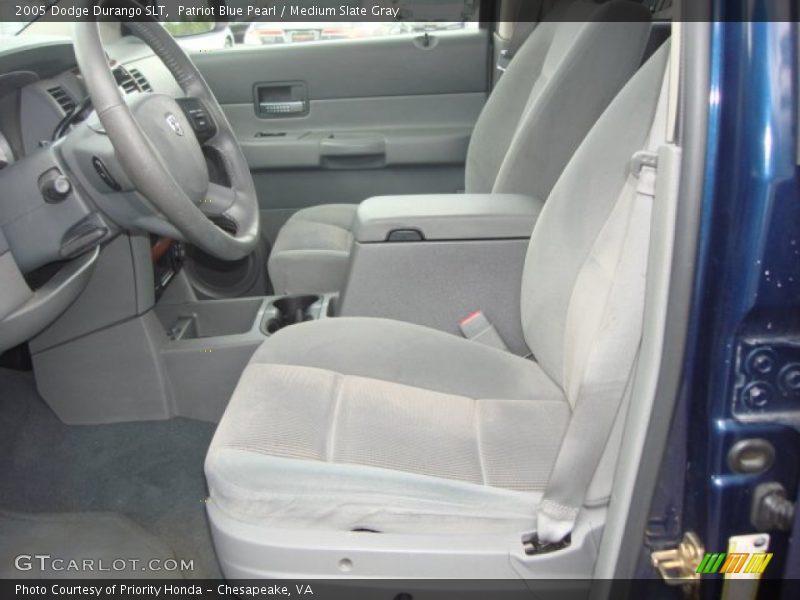 Patriot Blue Pearl / Medium Slate Gray 2005 Dodge Durango SLT