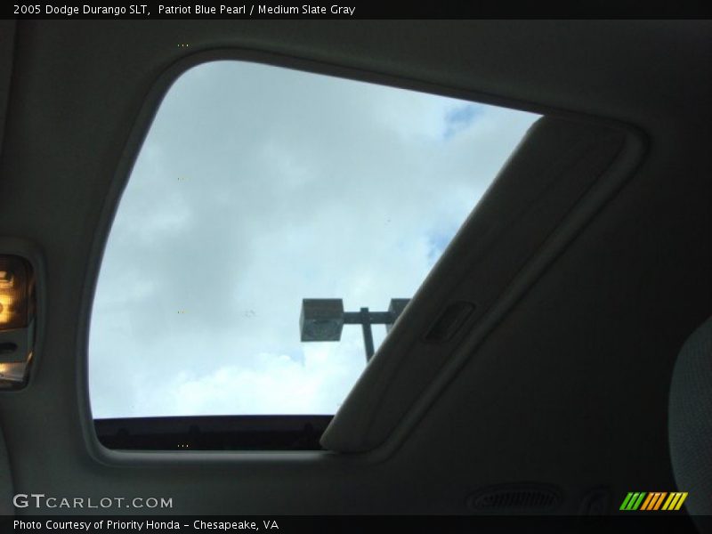 Patriot Blue Pearl / Medium Slate Gray 2005 Dodge Durango SLT