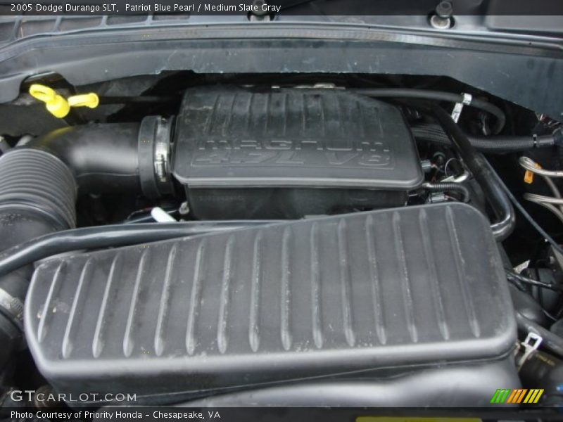 Patriot Blue Pearl / Medium Slate Gray 2005 Dodge Durango SLT
