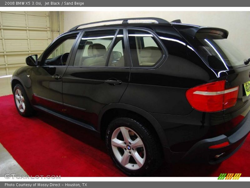 Jet Black / Sand Beige 2008 BMW X5 3.0si