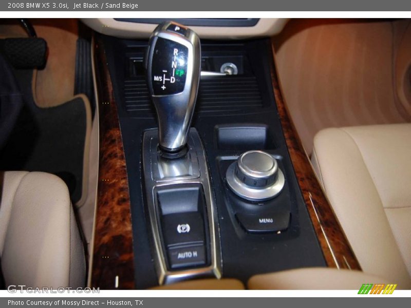 Jet Black / Sand Beige 2008 BMW X5 3.0si