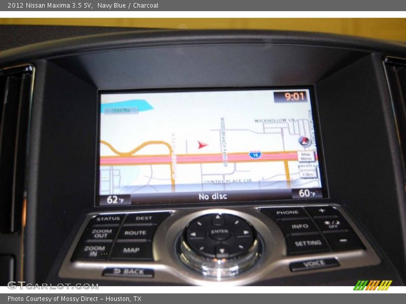 Navy Blue / Charcoal 2012 Nissan Maxima 3.5 SV