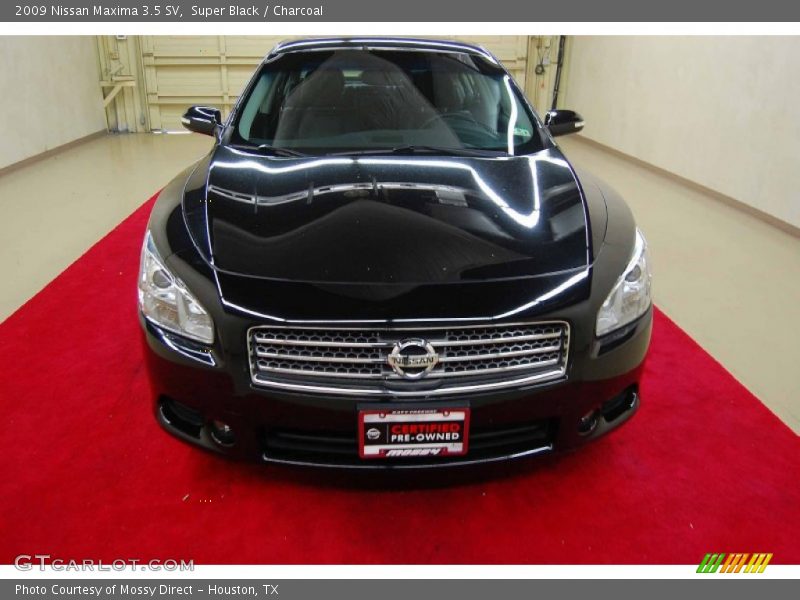 Super Black / Charcoal 2009 Nissan Maxima 3.5 SV