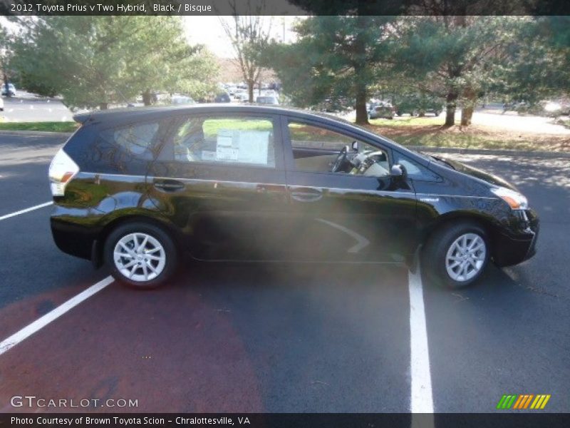 Black / Bisque 2012 Toyota Prius v Two Hybrid