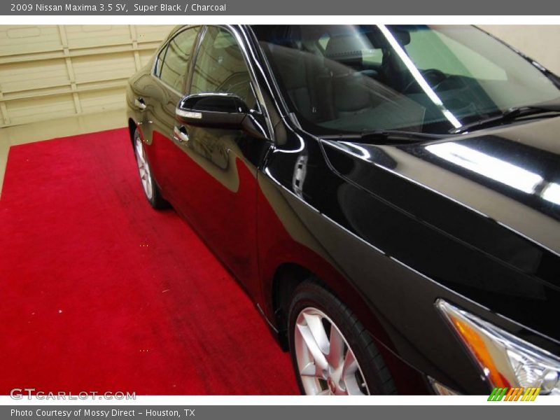 Super Black / Charcoal 2009 Nissan Maxima 3.5 SV