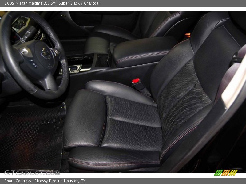 Super Black / Charcoal 2009 Nissan Maxima 3.5 SV